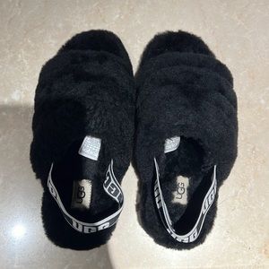 Woman’s Fluff Yeah Slide ( Size 6 )